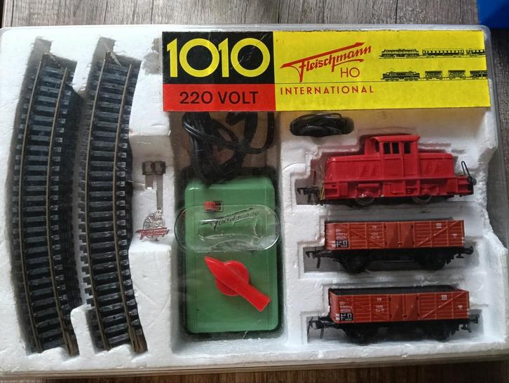 Fleischmann HO Startset - Compleet!, Hobby en Vrije tijd, Modeltreinen | H0, Gebruikt, Treinset, Gelijkstroom, Fleischmann, Analoog