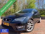 Seat Leon 1.8 TSI FR Dynamic Stoelverwarming, Cruise, Navi., Voorwielaandrijving, Euro 6, 4 cilinders, Zwart