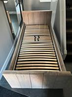 Steigerhout bed, Huis en Inrichting, Gebruikt, 90 cm, Steigerhout, Ophalen of Verzenden