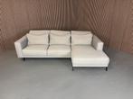 GRATIS LEVERING Montel Loungebank grijs 285x165 GEREINIGD, 250 tot 300 cm, Hoekbank, Ophalen of Verzenden, Zo goed als nieuw