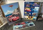 3 st. Disney pixar cars schilderijen, Ophalen, Zo goed als nieuw, Wanddecoratie
