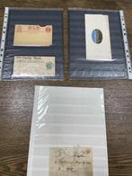 ansichtkaarten en brief tussen 1800 - 1900, Verzamelen, Ophalen of Verzenden, Voor 1920, Gelopen, Overige thema's