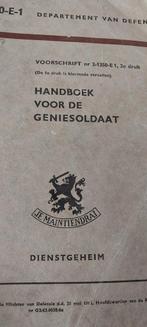 Handboek voor de Geniesoldaat 1963, Nederland, Ophalen of Verzenden, Landmacht