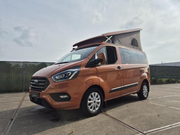 Ford Nugget Westfalia 2.0TDCI Automaat hefdak camper Airco!, Caravans en Kamperen, Campers, Bedrijf, tot en met 4, Buscamper of Camperbus