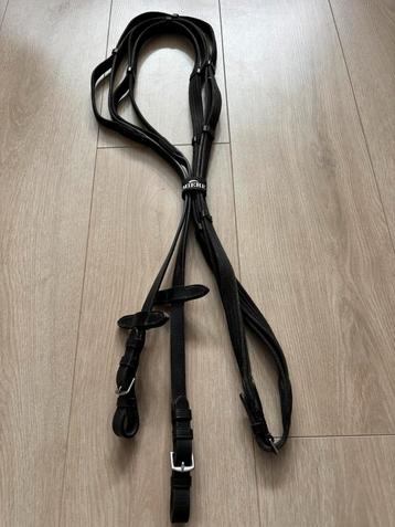 Premiere Jachtteugel | lussen | webband / leder | Maat Cob beschikbaar voor biedingen