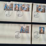Monaco 1981 Mozart Eerste Dag Enveloppen, Ophalen of Verzenden, Beschreven, Europa