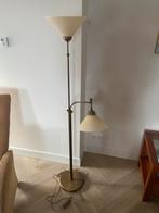Vintage Vloerlamp met 2 Lampen, Ophalen, Gebruikt, Metaal, 150 tot 200 cm