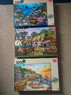 3 legpuzzels van JUMBO 3000 stukjes, Ophalen of Verzenden, Meer dan 1500 stukjes, Zo goed als nieuw