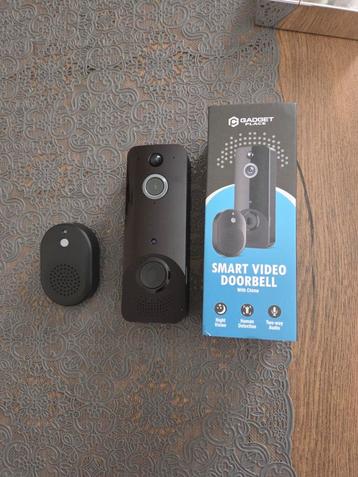 Gadget Place Slimme Video Deurbel met Chime - Nieuw beschikbaar voor biedingen