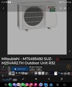 nieuwe mitsubishi buiten unit en plavon casette, Ophalen, Nieuw, Verwarmen, Afstandsbediening