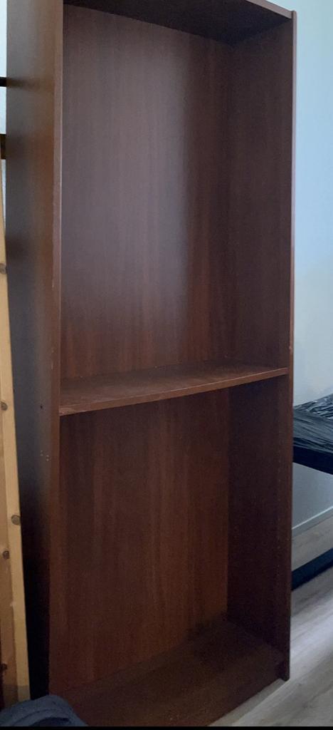 Teab Billy boekenkast, bruin, Huis en Inrichting, Kasten | Boekenkasten, Gebruikt, 50 tot 100 cm, 200 cm of meer, 25 tot 50 cm