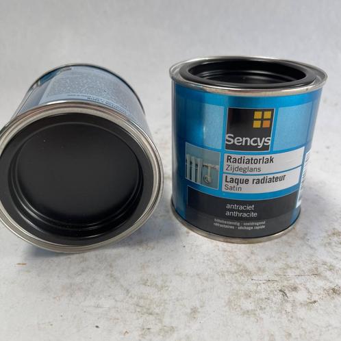 Sencys Radiatorlak Zijdeglans Metaal Antraciet Grijs 750ml, Doe-het-zelf en Verbouw, Verf, Beits en Lak, Nieuw, Verf, Minder dan 5 liter