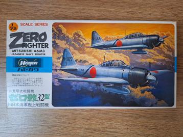 1:72 1/72 Hasegawa Mitsubishi A6M3 Zero Fighter 32 beschikbaar voor biedingen