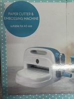 Paper Cutter & Embossing Machine – Perfect voor A5-kaarten, Ophalen of Verzenden, Zo goed als nieuw, Overige thema's, Overige typen