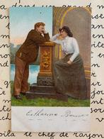 1903 Dame en heer (S), Ophalen of Verzenden, Voor 1920, Gelopen, Overige thema's