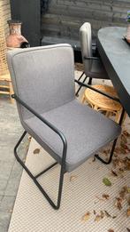 Eetkamerstoelen 4x, Huis en Inrichting, Stoelen, Ophalen, Gebruikt, Metaal, Vier