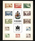 Canada : kaart met Centennial Issue - 1967, Verzenden, Noord-Amerika