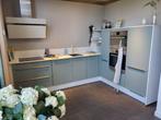 ZM017- Nobilia Aqua Showroomkeuken NU MET HOGE KORTING!, Ophalen, Overige kleuren, Nieuw, Dubbelwandige keuken