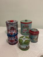 (Engelse) Theeblikjes samenprijs, Verzamelen, Blikken, Ophalen of Verzenden, Zo goed als nieuw, Thee, Overige merken