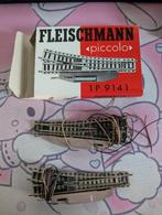 fleischmann 9141 links en rechtsom wissel, Gebruikt, Gelijkstroom, Fleischmann, Rails