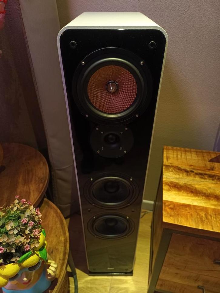 Teufel Ultima 40 MK2 & Onkyo TX-NR609 Surround Set, Audio, Tv en Foto, Luidsprekers, Gebruikt, Complete surroundset, 120 watt of meer