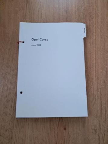 Opel Corsa professioneel handboek beschikbaar voor biedingen
