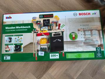 Bosch Mini Werkbank - Kinderspeelgoed- 100 Delig - Nieuw  beschikbaar voor biedingen