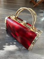 Vintage Box Tasje, Ophalen of Verzenden, Zo goed als nieuw, Rood, Handtas
