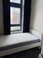 IKEA een persoons bed met matras, Ophalen, 90 cm, Eenpersoons, Wit
