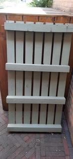 Gratis geschilderde pallet, Tuin en Terras, Bloembakken en Plantenbakken, Ophalen, Gebruikt, Minder dan 60 cm, Tuin
