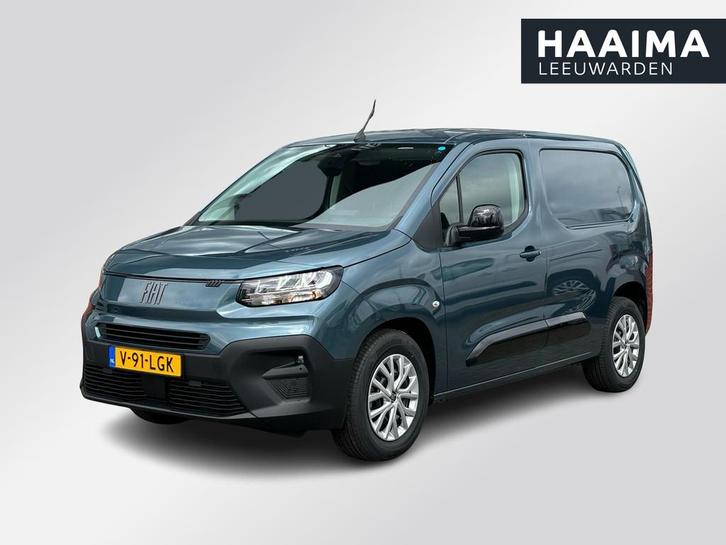 Fiat E-Doblò 136 L1 50 kWh | Nieuw | Direct leverbaar | Key, Auto's, Bestelauto's, Bedrijf, Te koop, 360° camera, ABS, Adaptive Cruise Control