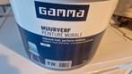 Gamma Muurverf Batik Blauw 10L, Nieuw, Ophalen of Verzenden, Verf, 5 tot 10 liter