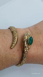 Art Deco Slangenarmband Andreas Daub Jade, Sieraden, Tassen en Uiterlijk, Antieke sieraden, Ophalen of Verzenden, Overige materialen