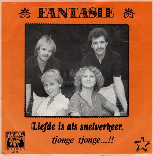 Fantasie - Liefde is als snelverkeer., Cd's en Dvd's, Vinyl Singles, Gebruikt, Single, Nederlandstalig, 7 inch, Ophalen of Verzenden