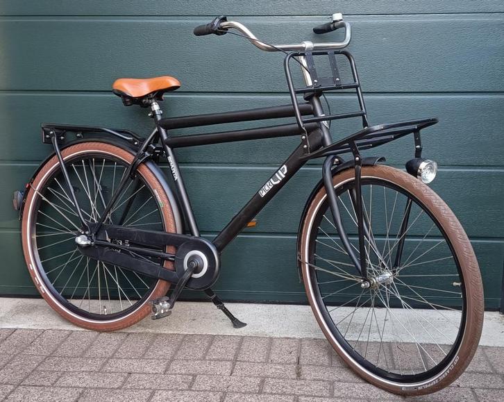 Heren transportfiets Sparta pick-up, Fietsen en Brommers, Fietsen | Heren | Herenfietsen, Zo goed als nieuw, Sparta, 53 tot 57 cm