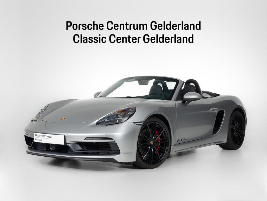 Porsche 718 Boxster GTS 4.0, Auto's, Porsche, Gebruikt, Zwart, 10 km/l, Bedrijf
