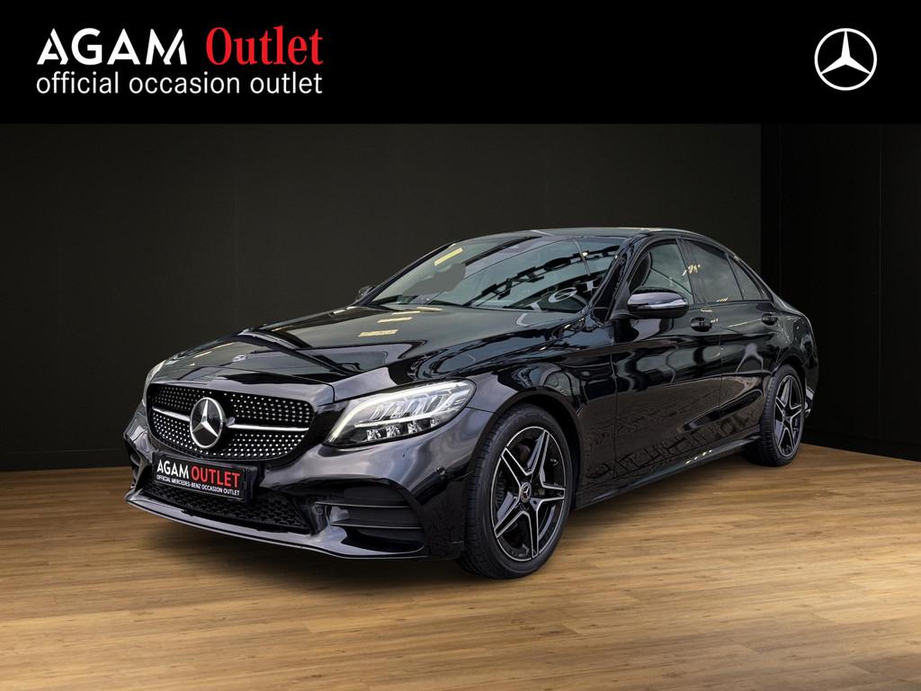 Mercedes-Benz C-Klasse Limousine 180 Line: AMG, Auto's, Mercedes-Benz, 12 maanden, Zwart, 1595 cc, Sedan