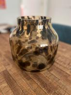 MICA Decorations Vaas Gerecycled Glas Panterprint, Huis en Inrichting, Woonaccessoires | Vazen, Ophalen, Overige kleuren, Minder dan 50 cm