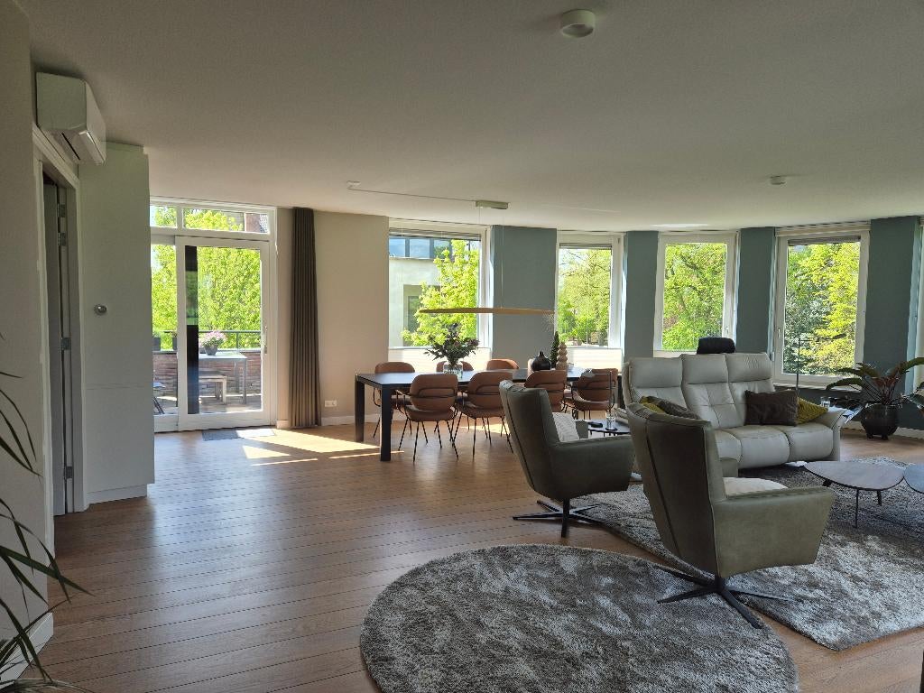 Vloerkleed hoogpolig Viterbo kleur 803 (taupe) Rond 190 cm, Ophalen, Overige kleuren, 150 tot 200 cm, Zo goed als nieuw