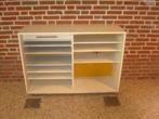 verrijdbare papierkast met schappen, Huis en Inrichting, Ophalen, Kunststof, Gebruikt, 100 tot 150 cm