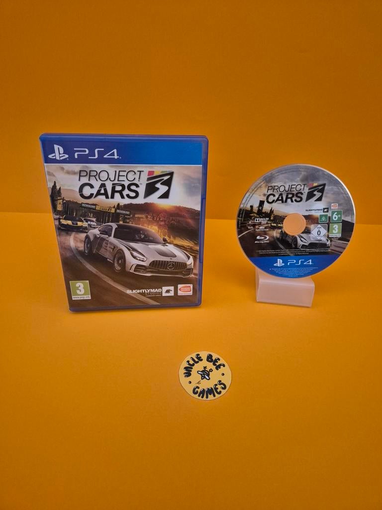 Project Cars 3, Spelcomputers en Games, Games | Sony PlayStation 4, Online, Verzenden, Support@bandainamcoent.eu, 1 speler