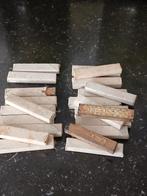 16 antieke inkt blokjes kalligrafie, Diversen, Schrijfwaren, Ophalen of Verzenden