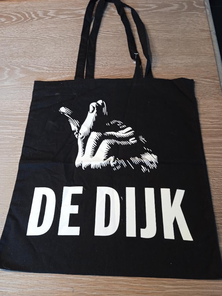 Zwarte stoffen tas De Dijk, Ophalen of Verzenden, Nieuw, Zwart