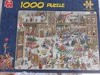 Kerstmis puzzel jan van haasteren, Ophalen of Verzenden, 500 t/m 1500 stukjes