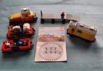 Lego trein 12 Volt rails locomotief, wagons, perron set 7735, Ophalen of Verzenden, Gebruikt, Complete set, Lego