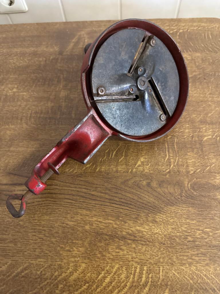 Vintage IJzeren Snijbonen Snijder - Handbediend, Ophalen of Verzenden