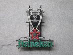 HEINEKEN UEFA CUP LED LICHTRECLAME, Verzamelen, Biermerken, Ophalen, Zo goed als nieuw, Overige typen, Heineken