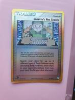 Trainer lanette's net search 87/100 pokemon kaart, Ophalen of Verzenden, Zo goed als nieuw