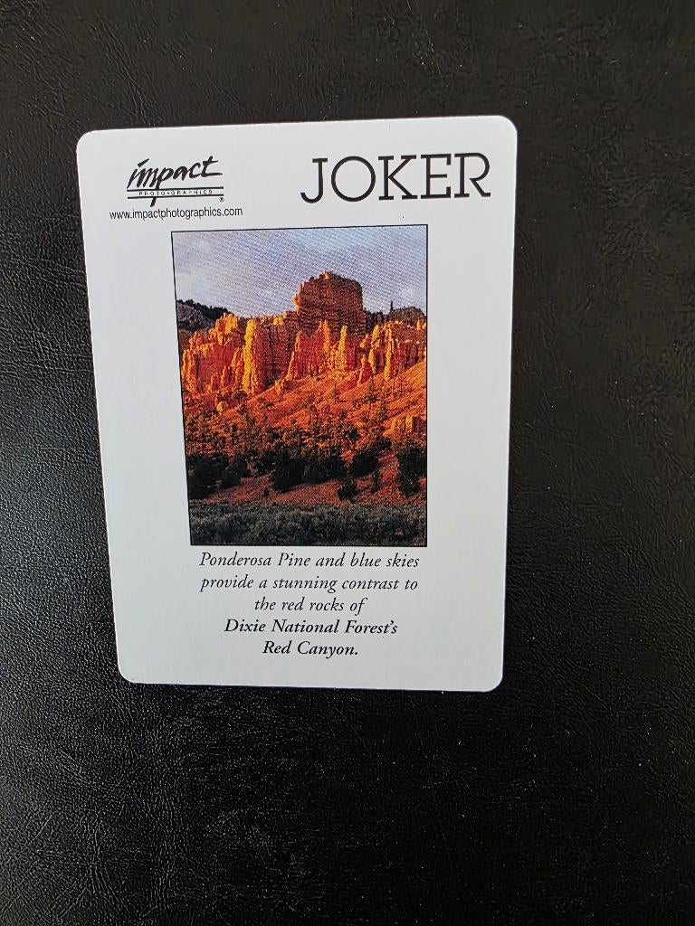 Joker Red Canyon, Verzamelen, Speelkaarten, Jokers en Kwartetten, Ophalen of Verzenden, Zo goed als nieuw, Joker(s)