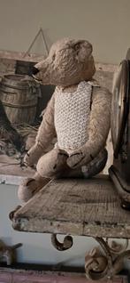 Oude sleetse Engelse beer, Antiek en Kunst, Antiek | Speelgoed, Ophalen of Verzenden